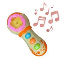 Mini Microfone Musical Infantil com Luzes e Sons Brinquedo Educativo Interativo para Bebês 18 Meses Mini Microfone Musical Infantil com Luzes e Sons Brinquedo Educativo Interativo para Bebês 18 Meses