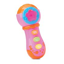 Mini Microfone para Bebe com Luz e Som - Bee Toys Mini Microfone para Bebe com Luz e Som - Bee Toys