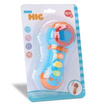 Mini Microfone para Bebe com Luz e Som - Bee Toys