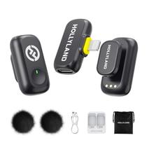 Mini microfone sem fio Hollyland Lark A1 para iPhone