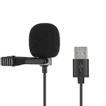 Mini Microfone Usb De Com Clip Para Computador Note 150cm - Lapela USB