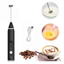 Mini Mixer 2 em 1 Portátil Café Cremoso em Instantes