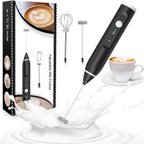 Mini Mixer 2 em 1 Recarregável Perfeito para Cappuccino e Bebidas Cremosas