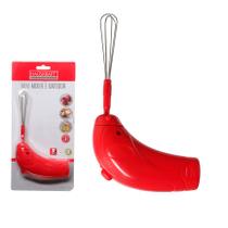 Mini Mixer E Batedor Hauskraft Cor: Vermelho - Utilika Distribuidora