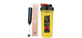 Mini Mixer Életrico a Pilha Portatil Caffeine + Coqueteleira Universal Nutrition Cor, Tamanho: Preto, 600ml Mini Mixer Életrico a Pilha Portatil Caffeine + Coqueteleira Universal Nutrition Cor, Tamanho: Preto, 600ml