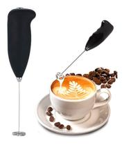 Mini Mixer Elétrico Inox Misturador Bebidas Shaker Café Chá