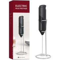 Mini Mixer Elétrico Inox Portatil Misturador Shake Bebidas