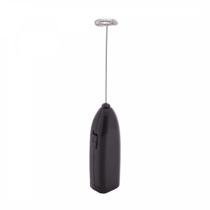 Mini Mixer Elétrico para Bebidas de Inox e Plástico Preto - Lyor