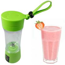 Mini Mixer Liquidificador Portátil Recarregável USB Suco 380ml 6 Lâminas Para Shake Frutas Academia Whey Mini Mixer Liquidificador Portátil Recarregável USB Suco 380ml 6 Lâminas Para Shake Frutas Academia Whey