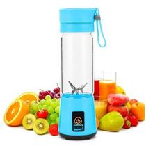 Mini Mixer Liquidificador Portátil USB 380ML Mixer Shaker Azul Mini Mixer Liquidificador Portátil USB 380ML Mixer Shaker Azul