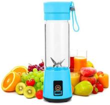 Mini Mixer Liquidificador Portátil Usb Recarregável Azul