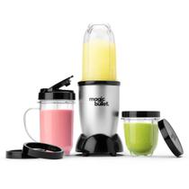 Mini Mixer Magic Bullet 250W - Conjunto de 11 Peças - Prata