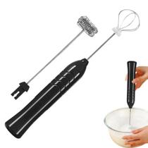 Mini Mixer Misturador de Bebidas USB 2 em 1 Preto - Quanhe