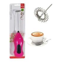 Mini Mixer Misturador Para Bebidas Chás Shakes - Rosa - 123