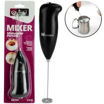 Mini Mixer Misturador Portátil A Pilhas Sucos Drinks Bebidas