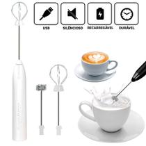 Mini Mixer Recarregável: Misturador Portátil USB Multiuso