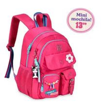 Mini Mochila 13" Nylon Soft Miçangas Rebecca Bonbon RB24104 - Clio Style