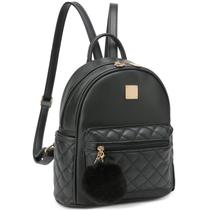 Mini Mochila Barsine Fashion para Meninas - Couro Xadrez Mini Mochila Barsine Fashion para Meninas - Couro Xadrez