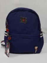 Mini Mochila Betty Boop feminina BP 2076 moda urbana azul Mini Mochila Betty Boop feminina BP 2076 moda urbana azul