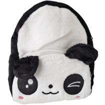 Mini Mochila Bichinhos em Pelúcia - PANDA Mini Mochila Bichinhos em Pelúcia - PANDA