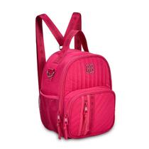 Mini Mochila Bolsa de Costas Lancheira Térmica Rebecca Bonbon C/ 5 bolsos - Escolar/Passeio - Clio