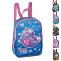 Mini Mochila Bolsa Infantil Costas Escolar Creche Passeio