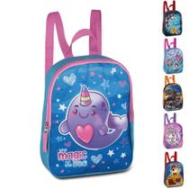 Mini Mochila Bolsa Infantil De Costas Escolar Creche Passeio Clio