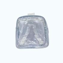 MINI mochila BRANCA infantil transparente cristal escola viagem lancheira piscina brinquedo MINI mochila BRANCA infantil transparente cristal escola viagem lancheira piscina brinquedo