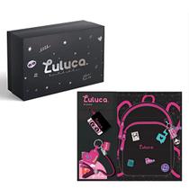 Mini Mochila Caixa Oficial Juvenil Escolar Versátil Luluca