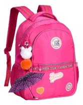 Mini Mochila College Rebecca Bonbon Clio Feminina Com Guarda-Chuva Original RB