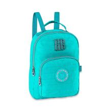 Mini Mochila Crinkle Escolar Rebecca Bonbon Verde Juvenil Mini Mochila Crinkle Escolar Rebecca Bonbon Verde Juvenil