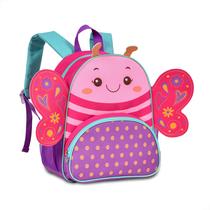 Mini Mochila De Costas Infantil Escolar Borboletas