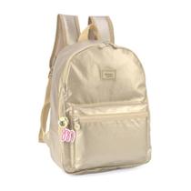 Mini Mochila De Costas Up4you By Maisa Crinkle Ouro - Mochila e mala luxcel
