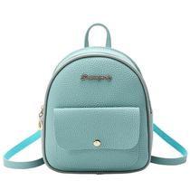 Mini Mochila de material sintético Feminina Bolsa de Ombro