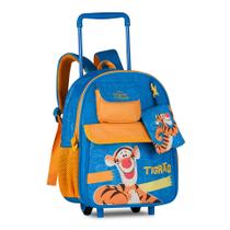 Mini Mochila De Rodinha Infantil Tigrão Disney Escolar Mini Mochila De Rodinha Infantil Tigrão Disney Escolar