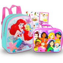 Mini Mochila Disney A Pequena Sereia com Lancheira - B