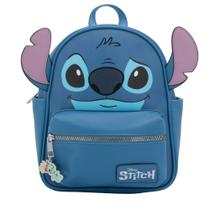 Mini Mochila Disney Stitch - Big Face para Mulheres Mini Mochila Disney Stitch - Big Face para Mulheres