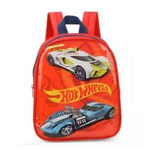 Mini Mochila Escolar De Costas Passeio Menino Hot Wheels Mini Mochila Escolar De Costas Passeio Menino Hot Wheels