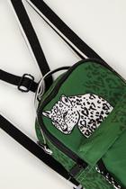 Mini Mochila Farm Borogodó Onça Urbana Verde Mini Mochila Farm Borogodó Onça Urbana Verde