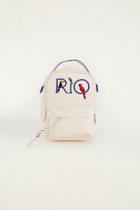 Mini Mochila Farm Borogodó Rio Off White Original 78327106r