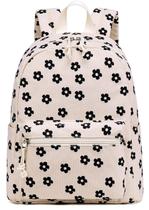 Mini Mochila Feminina Bluboon em Veludo Cotelê Bege