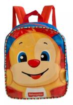 Mini Mochila Infantil Escolar Fisher Price Maternal Costas P - Luxcel
