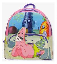 Mini Mochila Infantil Patrick 3D Bob Esponja Zona Criativa Mini Mochila Infantil Patrick 3D Bob Esponja Zona Criativa