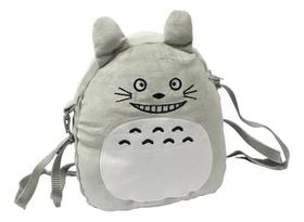 Mini Mochila Infantil Pelúcia Personagem Totoro