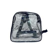 MINI mochila infantil PERSONALIZADA transparente escola viagem