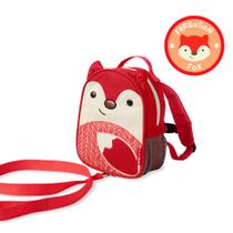 Mini Mochila Infantil Zoo Raposa com Alça de Segurança Skip Hop