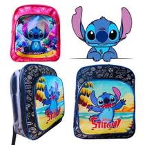 Mini Mochila Lilo Stitch Rosa Preto Infantil Passeio Escolar Mini Mochila Lilo Stitch Rosa Preto Infantil Passeio Escolar