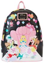 Mini Mochila Loungefly Disney Alice no País das Maravilhas - Unbirthday Mini Mochila Loungefly Disney Alice no País das Maravilhas - Unbirthday