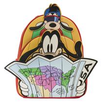 Mini Mochila Loungefly - Mapa de Viagem do Goofy (Disney)