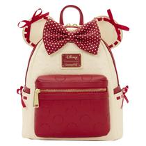 Mini Mochila Loungefly Minnie Mouse Rock the Dots Mini Mochila Loungefly Minnie Mouse Rock the Dots